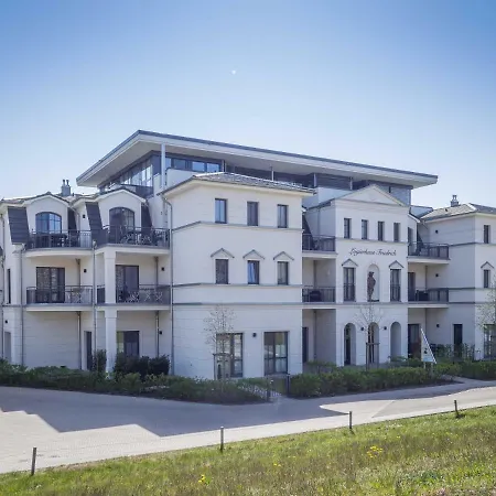 Logierhaus Friedrich -ferienwohnung Meeresrauschen - 1.reihe Lejlighed *